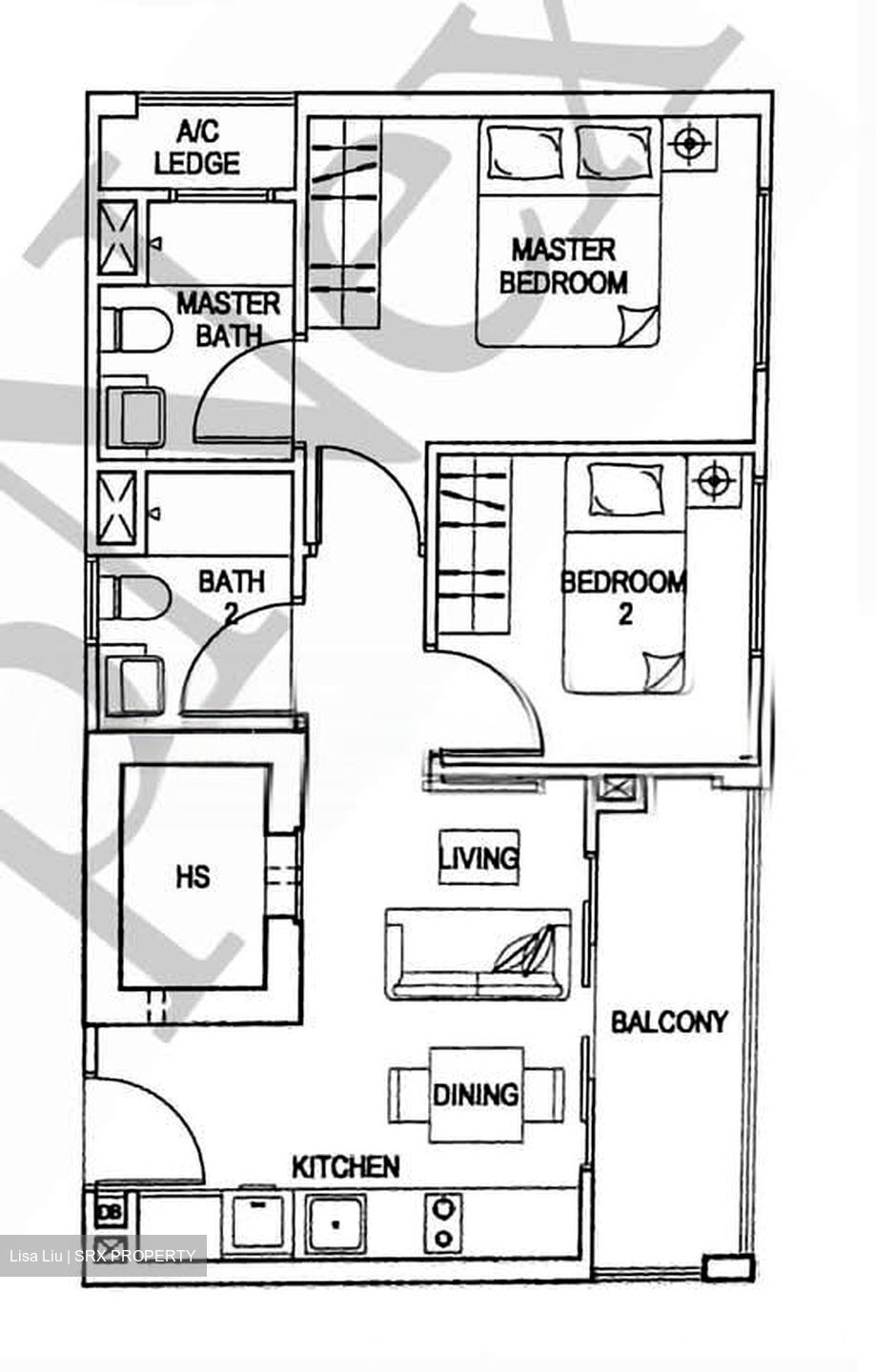 Le Regal (D14), Apartment #589099271